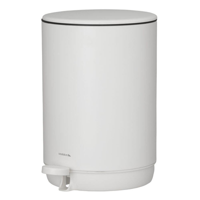 Sealskin Mind Poubelle à pédale 5 litres autoportante Blanc