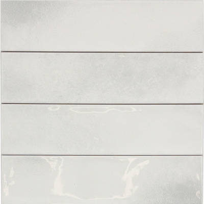 Terravito Parnaso carreau mural - 7,5x30cm - 8,6mm - blanc