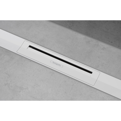Hansgrohe RainDrain Flex Caniveau de douche - 90cm - raccourcissable - chrome