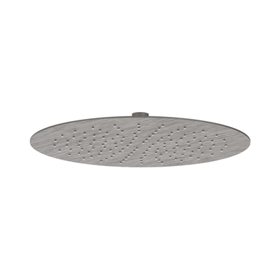 IVY Hoofddouche - slim - 30cm - antikalk nozzels - Eco-air - Geborsteld metal black PVD