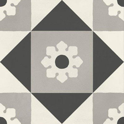 SAMPLE JOS. Hidro Carreau décoratif 20x20cm 8.3mm porcellanato Coffebreak Black