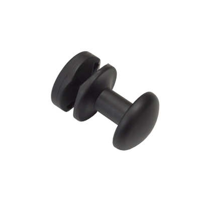 Sanicare Bouton de serviette pour radiateurs design en couleur noire