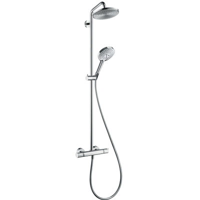 Hansgrohe Raindance S Showerpipe - 240 - 1jet - met bad - thermostaat - hoogglans chroom