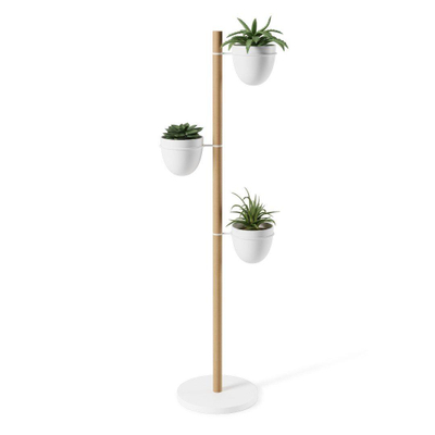 Umbra Floristand Décoration 44x139x44cm Bois Blanc/naturel