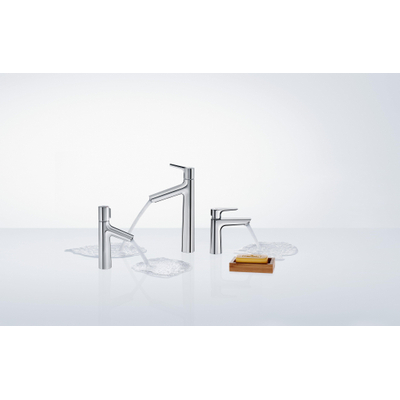 Hansgrohe Focus E2 wastafelkraan - met ComfortZone - 100 - hoogglans chroom