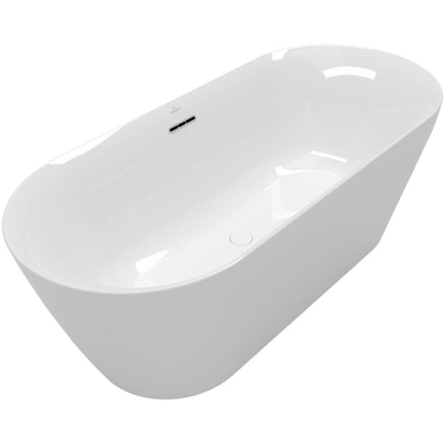 Villeroy & Boch Loop & Friends bad - vrijstaand - 180x80cm naadloos - glans wit