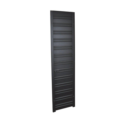 Sanicare HVS Denso Elektrische Radiator - 180x40cm - 948W - met afstandsbediening - thermostaat - chroom - rechtsonder - zwart