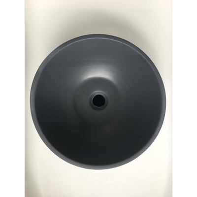 Crosstone by arcqua Loeffi lavabo 38x38cm rond solid surface ciara
