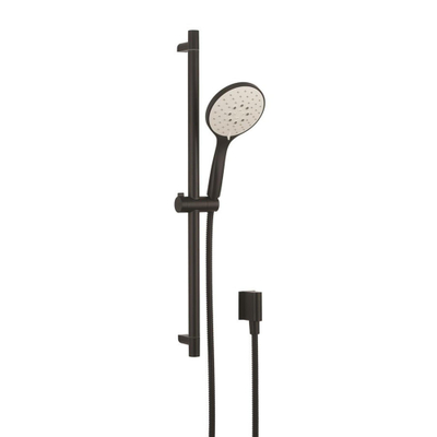 Crosswater MPRO Glijstangset - 70cm - handdouche rond 3 standen - mat zwart