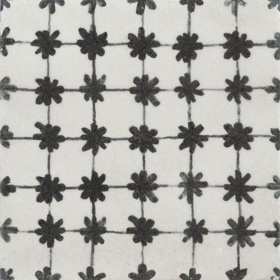 Ceralto Ricordo Marmo Vloertegel - 15x15cm - 10mm - glans - NERO