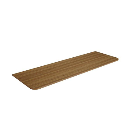 Royal Plaza Terra Edge Badkamermeubelset - 140x45.5x46cm - topblad - 2 lades - sandwood (licht eiken)