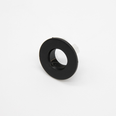 Fortifura Calvi luxe anneau de trop-plein - 3cm - adapté pour lavabos - noir mat