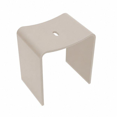 Wiesbaden Zita kruk - 40x30x42.5cm - solid surface - beige