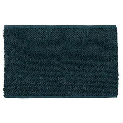 Sealskin delhi tapis de bain 60x90 cm en coton vert foncé