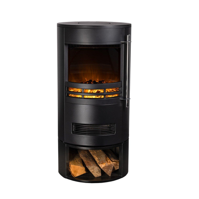 Eurom Orsa Sfeerhaard - Vrijstaand - 2000watt - 42x42x85cm - Zwart - beschadigd -OUTLET UDEN