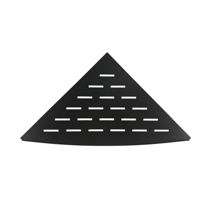 Wiesbaden InWall Étagère d'angle encastrée 29 x 29 cm mat noir