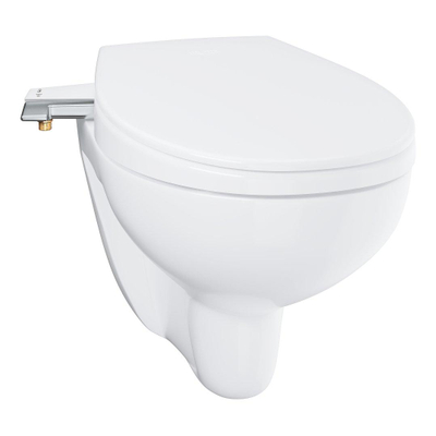 GROHE siège de toilette pour douche en céramique bau avec couvercle blanc