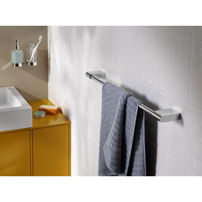 Emco Flow Distributeur de savon Verre en cristal Transparent Chrome