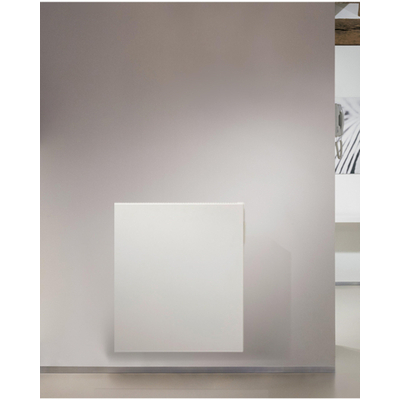 Vasco E panel h fl radiateur électrique Design l50xh60cm 500watt Acier Traffic White