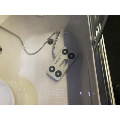 Xellanz Paris cabine pour baignoire/douche 170x90x220cm verre de sécurité 5mm
