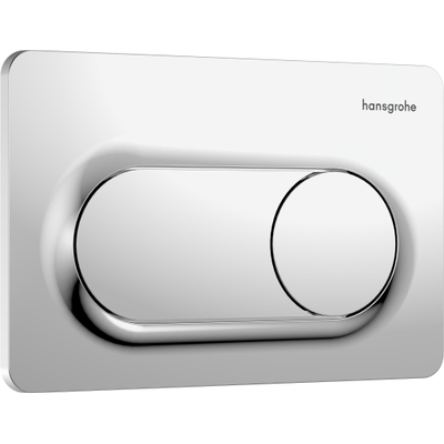 Hansgrohe IFrame Original S Drukplaatvoor - dualflush - chroom