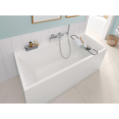 Villeroy & Boch Subway 3.0 bad rechthoek - 180x80cm duo - met afvoer - glans wit
