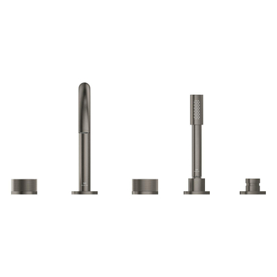 Grohe Atrio private collection 5-gats badrandmengkraan hard graphite geb