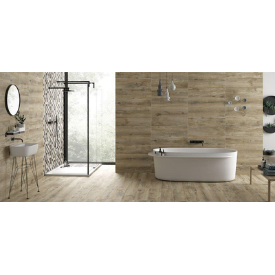 Ceralto Lazaro Grain Vloertegel - 21.8x84cm - 9.3mm - Natural