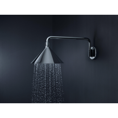 AXOR Front 240 pomme de tête 2jet avec bras de douche 40cm orientable à 150 degrés fixation murale chrome