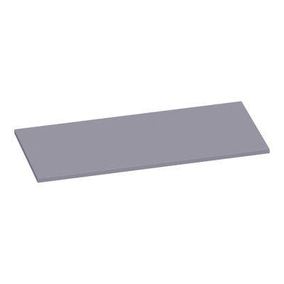 BRAUER Ocean Slim topblad - 100x46x2cm - mat grijs