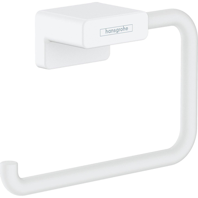 Hansgrohe Addstoris Closetrolhouder - zonder klep - mat wit