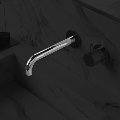 Hotbath Cobber Uitloop toepasbaar op Cobber005T Cobber006T - 15 cm - hoogglans chroom