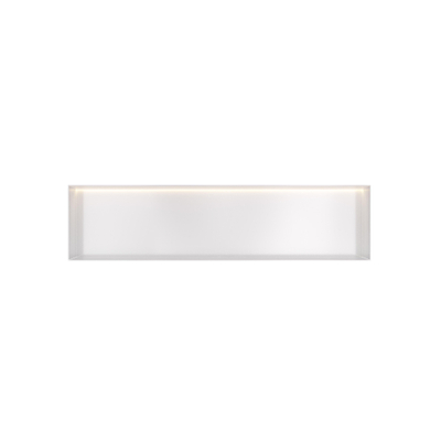 Hotbath &MORE Inbouwbox of inbouwnis - 30x120x10 - frameless + LED - Mat wit