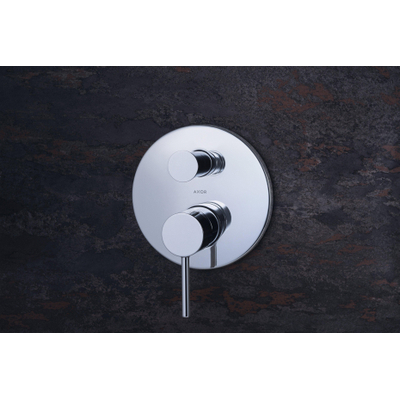 AXOR Starck Puro partie apparente pour robinet de baignoire encastré chrome