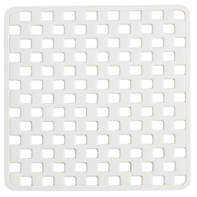 Sealskin Doby Tapis de sécurité 50x50 cm Caoutchouc Blanc