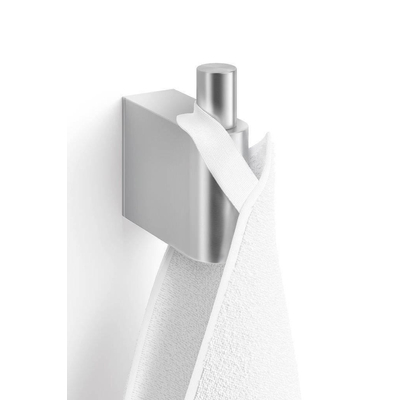 Zack Atore patère 2x5,8x5,5cm acier inoxydable mat