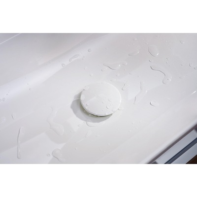 Hansgrohe Xelu Q wastafel - 80x48x8cm - zonder kraangat - opzet - wit