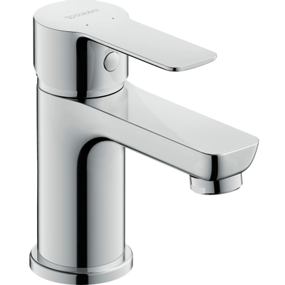 Duravit A.1 1 greeps wastafelmengkraan - 137x43x125mm - hoogglans chroom