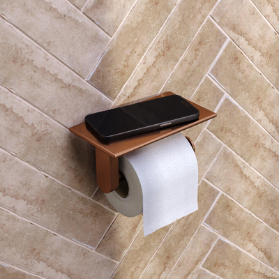 Brauer Porte-papier toilette - 18cm - Cuivre brossé