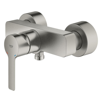 GROHE Lineare New douchekraan met koppelingen supersteel