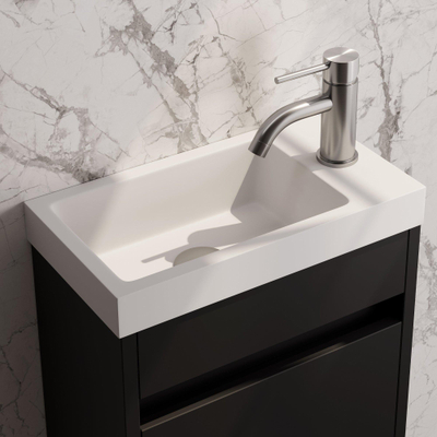 Brauer Brushed Edition Robinet lave-mains ColdStart Inox brossé PVD