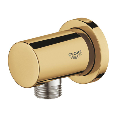 Grohe Rainshower Wandaansluitbocht - ronde rozet - cool sunrise (goud)