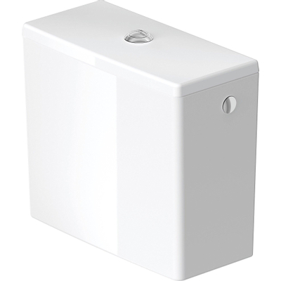 Duravit ME by Starck réservoir double chasse + mécanisme intérieur avec raccordement gauche/droite 6L double chasse avec WonderGliss blanc