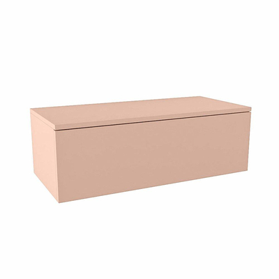 Mondiaz ALAN MODULE Wastafelonderkast - 90x41x30cm - 1 lade - push to open - Rosee