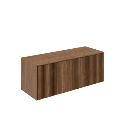 Crosswater Limit Wastafelblad - 120x45.3cm - mdf - royal walnut (hout)