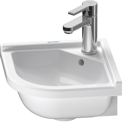 Duravit Starck 3 Hoekfontein - 43x38.5cm - wit