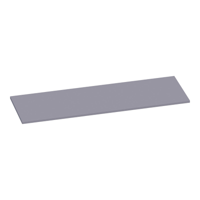 BRAUER Ocean Slim plan de toilette - 140x46x2cm - gris mat