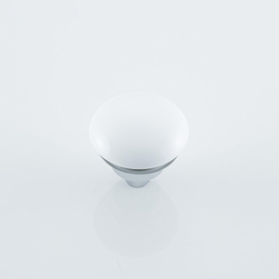 QeramiQ Dely bonde clic clac - céramique - brillant blanc