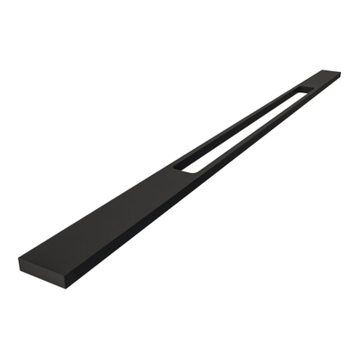 BRAUER Meubelgreep opbouw - 32cm - model J - RVS materiaal - mat zwart