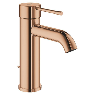 GROHE Essence New Robinet de lavabo posé - bec 11,6 cm - taille S - bonde - warm sunset